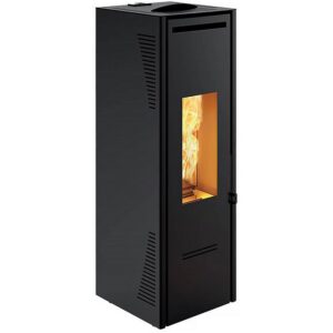 Poêle à granulés TALO 11 Noir - Invicta, 11 kW, canalisable, rendement 95%